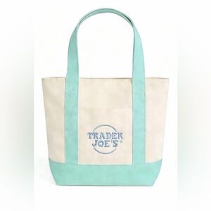 New Trader Joe’s Viral Mini Tote Bag Pastel Green